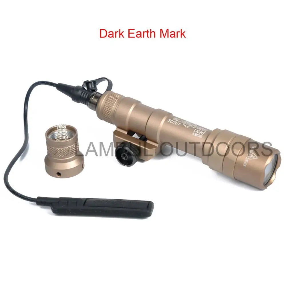 Tactical SF M600 M600B Weapon Gun light Lanterna Airsoft Rifle arma Flashlight Pistol Scout Light Torch Hunting Pictinny Rail