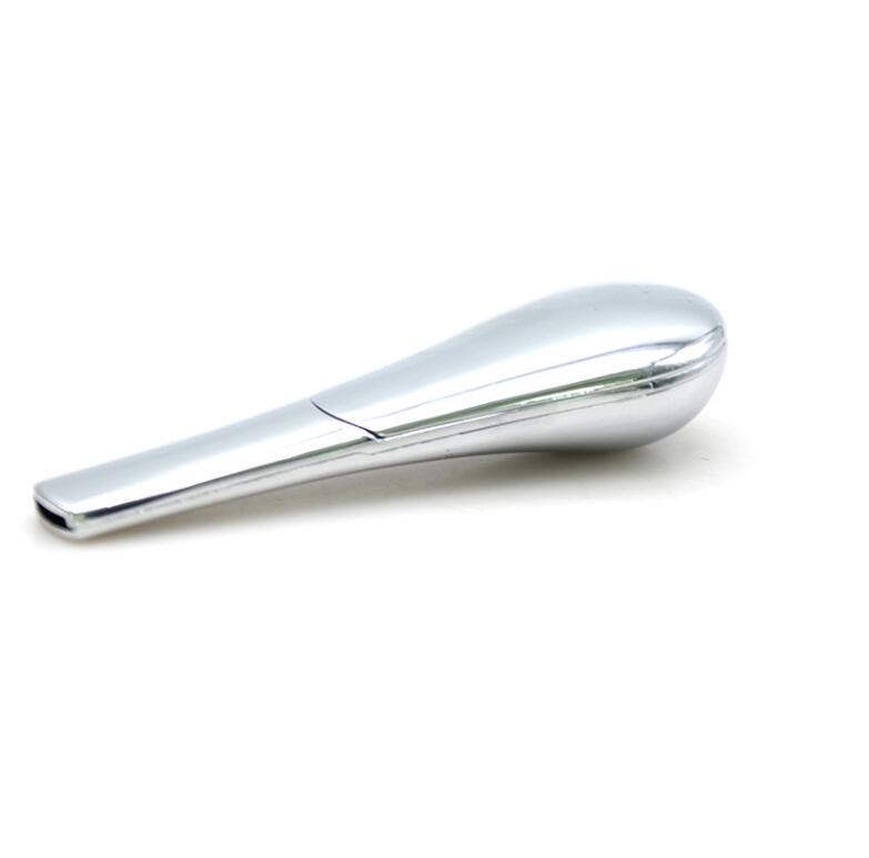 Wholesale Creative Mini Spoon Smoking Portable Herb Metal Hookah Tobacco Accessories Zinc Alloy Spoon Smoking Pipe