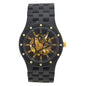 BEWELL Wood Watch Top Luxury Automatic hollow mechanical watch Men Watches Vintage Business Male's Wristwatches